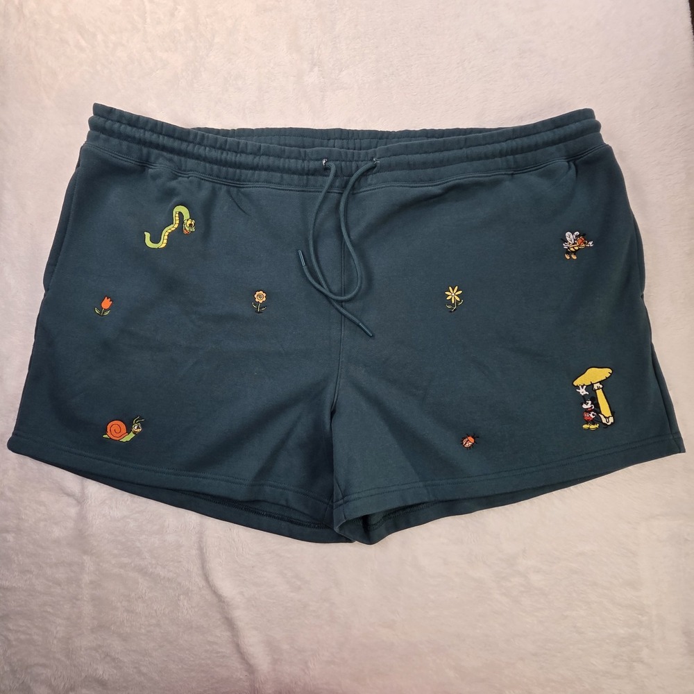 Disney Parks Mickey Garden Shorts Sweat Shorts By Mickey And Co men sz XXL